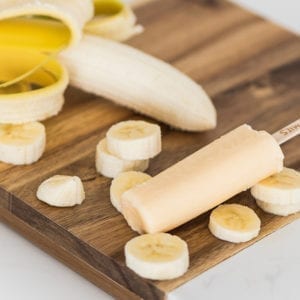Delicious banana ice cream bar-Creamies