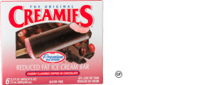 ice cream flavor cherry chocolate dipped Creamies