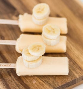 Delicious banana ice cream bar-Creamies