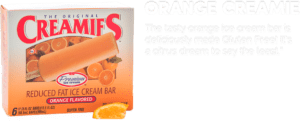 orange ice cream flavor