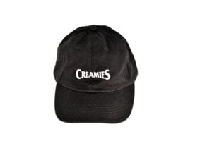 Creamies black dad hat