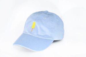Creamies baby blue banana dad hat
