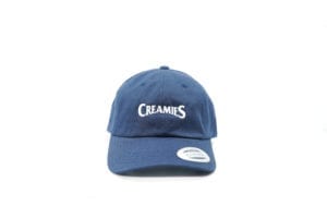 Creamies navy dad hat
