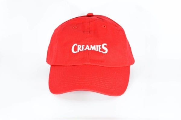 Creamies ice cream red dad hat