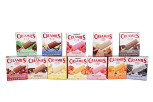 Creamies 12 ice cream bar flavors