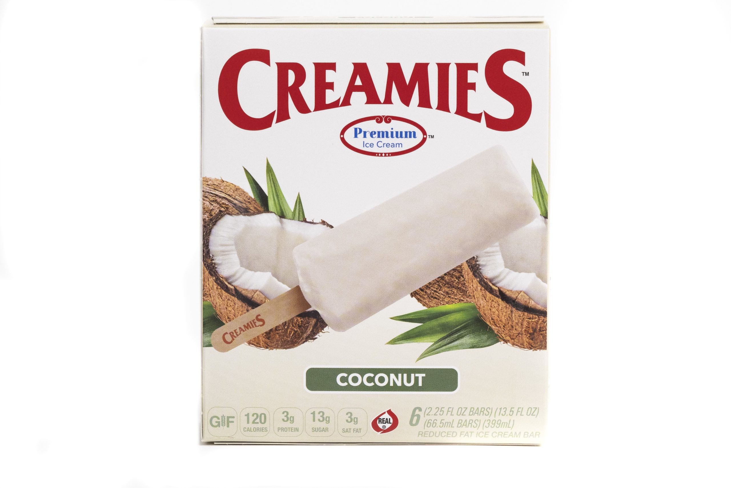 Creamies Coconut Ice Cream Bar In Stores and Online