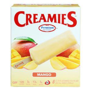 Mango Creamies ice cream flavor